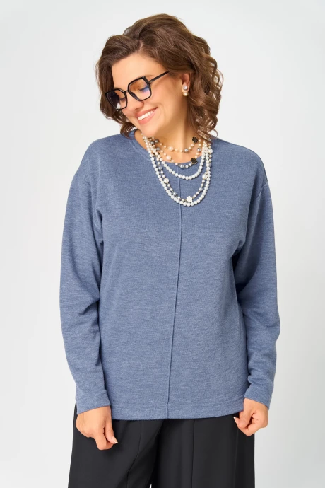 Джемпер (кофта) Bliss 4234 Стальной_синий #1