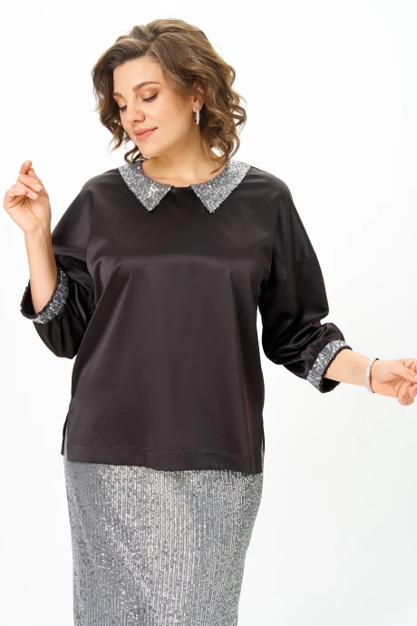 Блузка ANDINA CITY 5046-25 чёрный #1