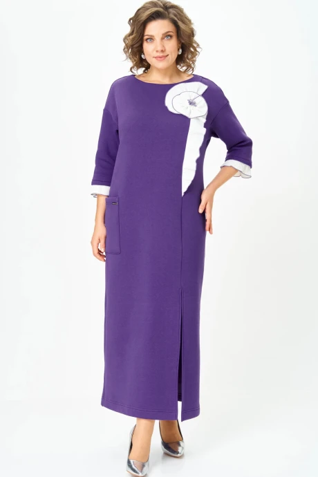 Платье Michel Chic 2183 сиреневый_туман #1