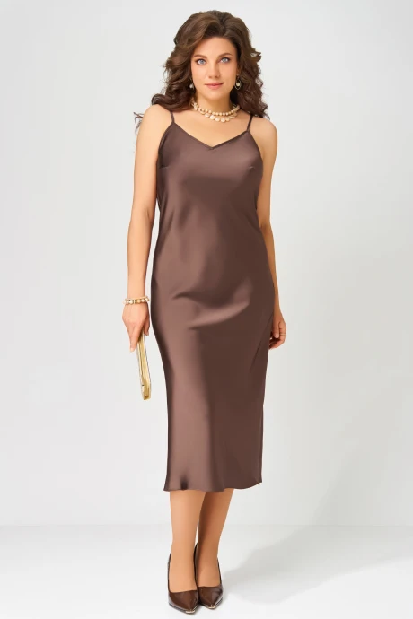 Платье FITA 20772 шоколад #1