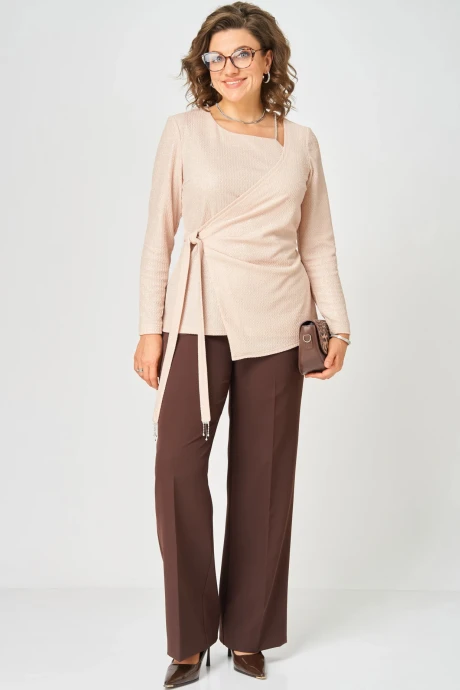 Брючный костюм Орхидея Люкс 1643 двойка #1