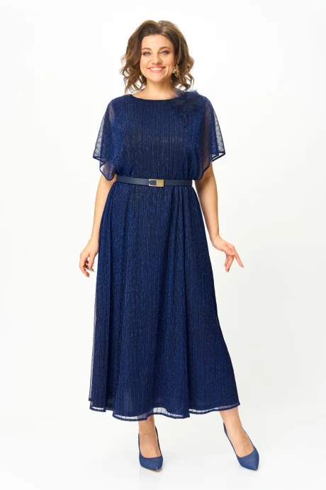 Платье СлавияЭлит 561 св.синее #1