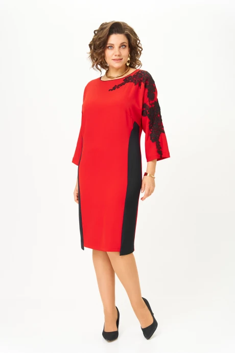 Платье Rumoda 2279 красный #1