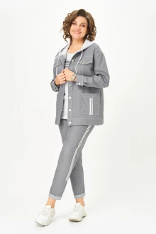 Брючный костюм Svetlana-Style 1569 серый