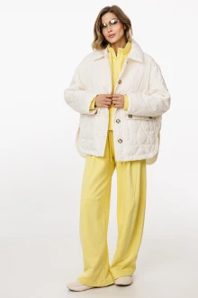 Стеганая куртка EOLA 3033 молочный