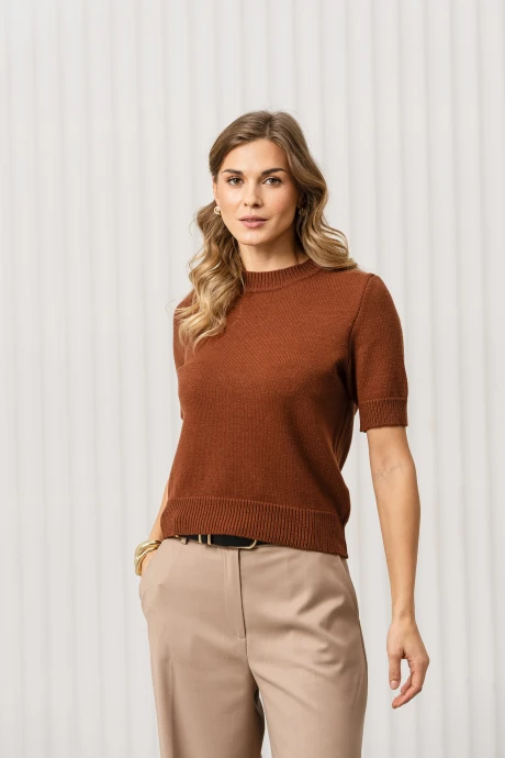 Джемпер (кофта) Romgil РВ0159-ВИ2 шоколадный #1