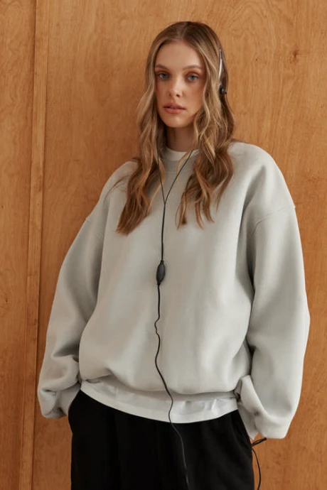 Джемпер (кофта) 10DENCY 23623 серый #1