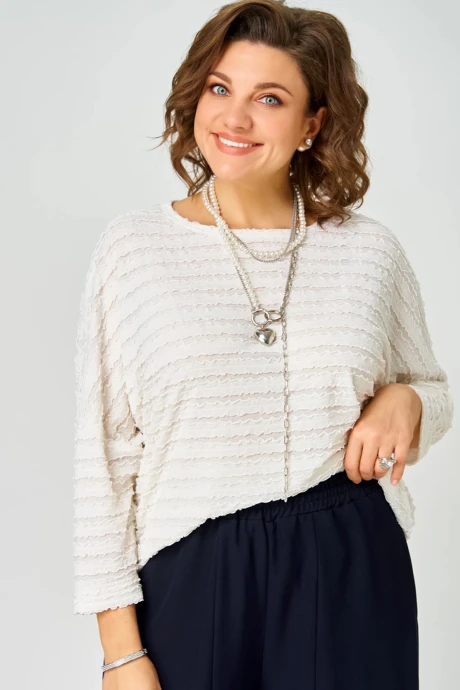 Джемпер (кофта) *Распродажа Bliss 9401 Молочный #1