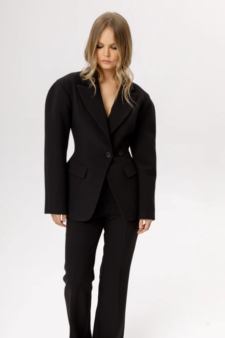 Жакет (пиджак) PiRS 6573 черный #1