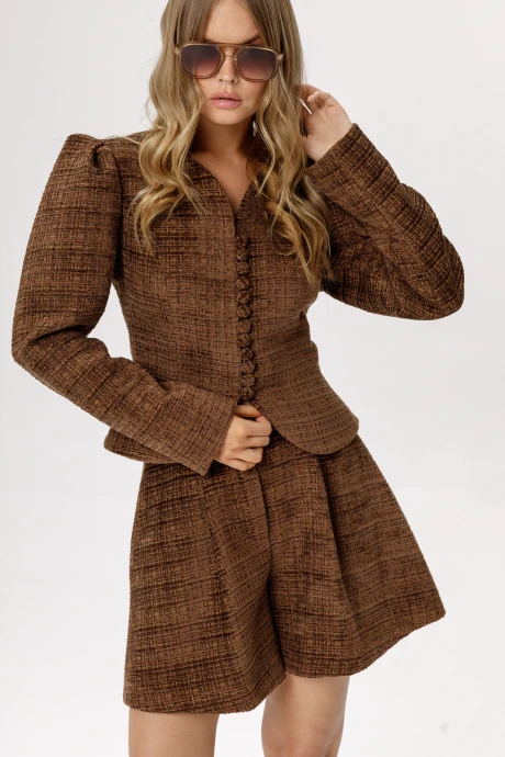 Шорты PiRS 6625 шоколадный #1