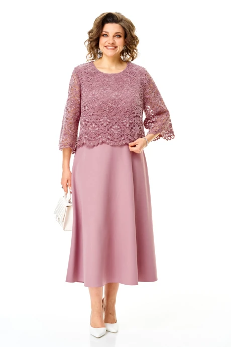 Платье Vi Oro 1253 пыльная роза #1