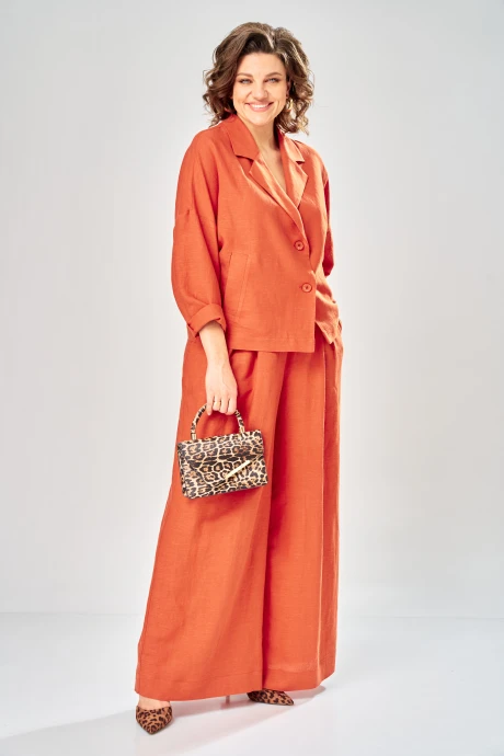 Брючный костюм Diamant 2158 оранж #1