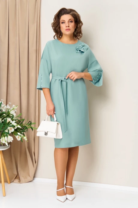 Платье VOLNA 1461 светло-мятный #1