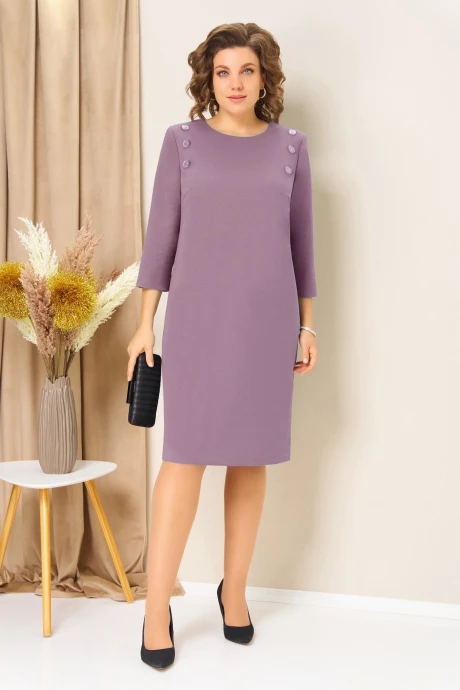 Платье VOLNA 1457 лиловый #1