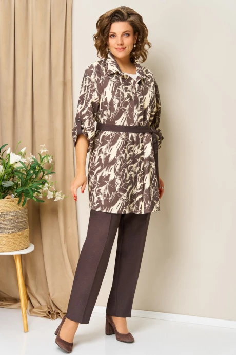 VOLNA 1446 шоколадно-бежевый