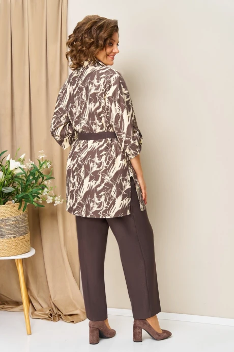 VOLNA 1446 шоколадно-бежевый