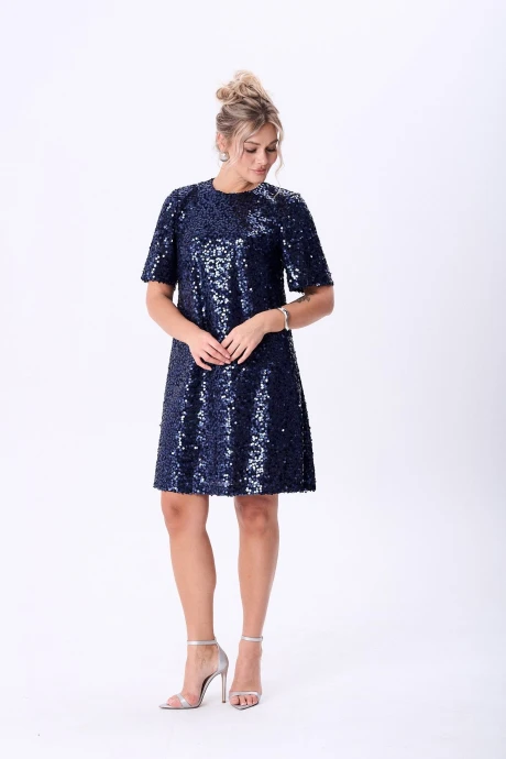 Платье AMUARt 1094 синий #1