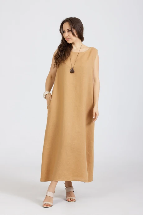 Платье Mirolia 1281 Горчичный #1