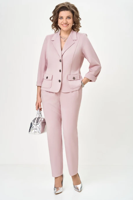 Брючный костюм Lady Secret 2848 пудра двойка #1
