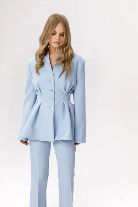 Жакет (пиджак) PiRS 6342 голубой #1