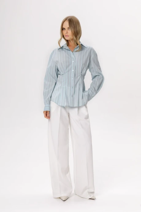 Рубашка PiRS 6556 голубой #1