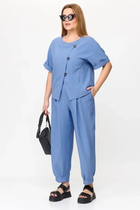 Брючный костюм *Распродажа Michel Chic 1337/1 деним двойка #1