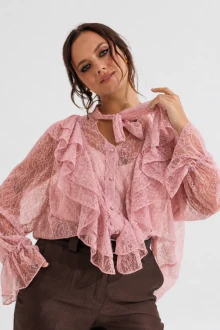 Блузка MisLana 1341 розовый