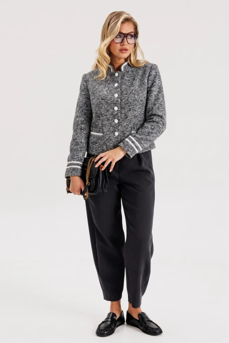 Брючный костюм Fantazia Mod 5602 серый двойка #1