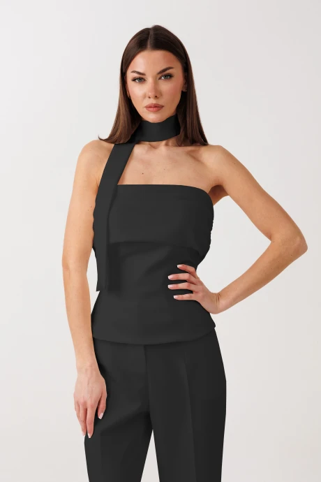 Топ *Распродажа V&N Fashion 1123 черный #1
