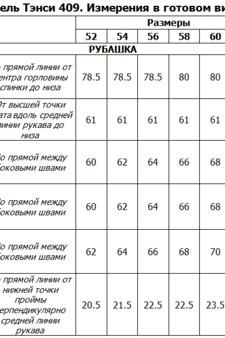 *Распродажа Тэнси 409