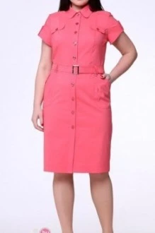 Платье ЮРС 15-331 коралл
