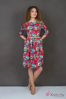 Платье ASPO design 832K красный FashionCors