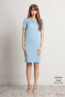 Платье Bazalini 2345 голубой