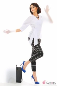 Брючный костюм Anna Majewska 916/900 клетка