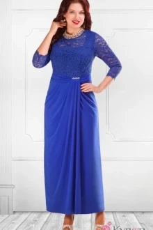 Платье Camelia 15221 василёк