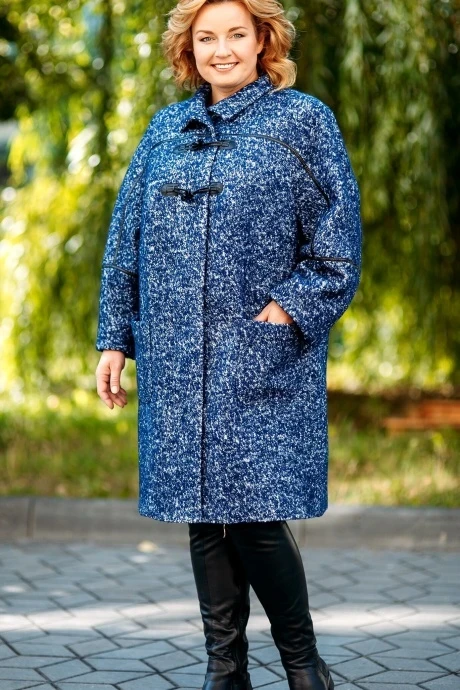Пальто УТИЛЬ AIRA style 499 синий #1