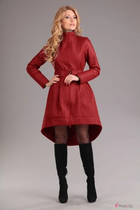 Пальто Diamant 1052 красный #1