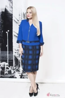 Платье Moda-Versal П-1675 василек