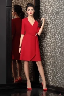 Платье Твой Имидж 4105 красный