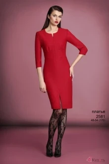 Платье Bazalini 2581 красный