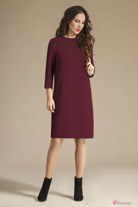 Платье Teffi Style 1223 спелая вишня #1