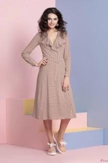 Платье Твой Имидж 8004 пудра
