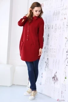 Блузка, туника, рубашка ЮРС 17-674 пл