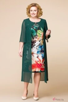 Платье Romanovich Style 1-1485 зелёный