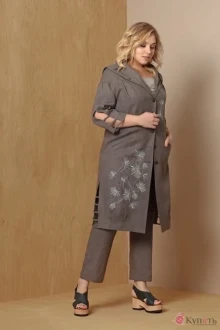 Кардиган ArtRibbon М2715K7001 какао