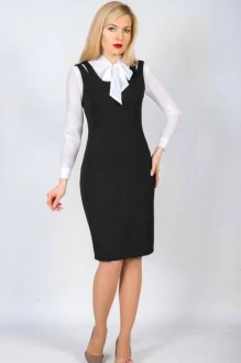 Сарафан TricoTex Style 6817к черный (сарафан+блуза)