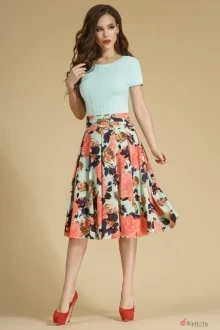 Платье Teffi Style 1249 мята