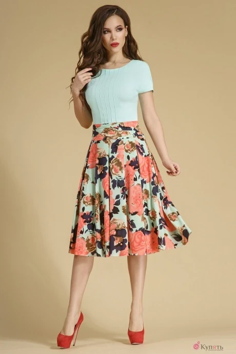 Платье Teffi Style 1249 мята #1