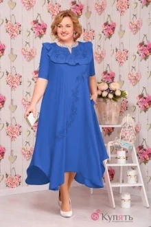Платье Нинель Шик 5514 василёк