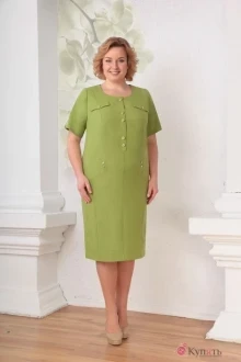 Платье Орхидея Люкс 773 салат